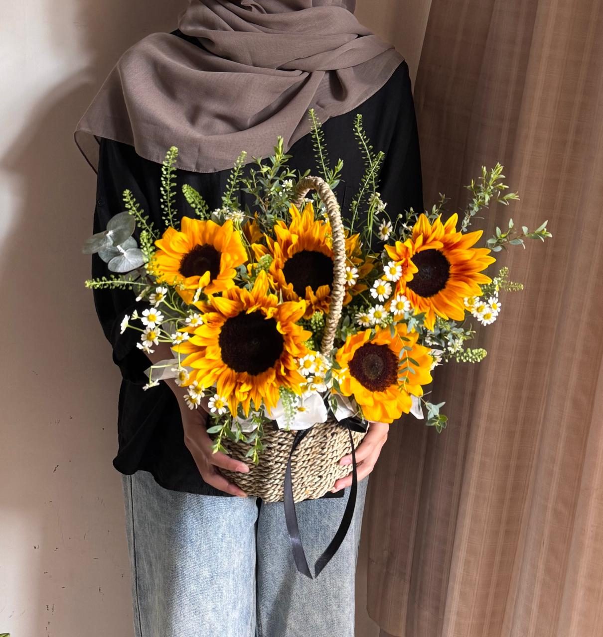 Sunflower Basket bouquet